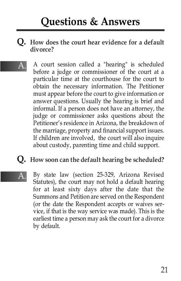 A Divorce Hearing Happens What At Default A Divorce Hearing Happens What At Default